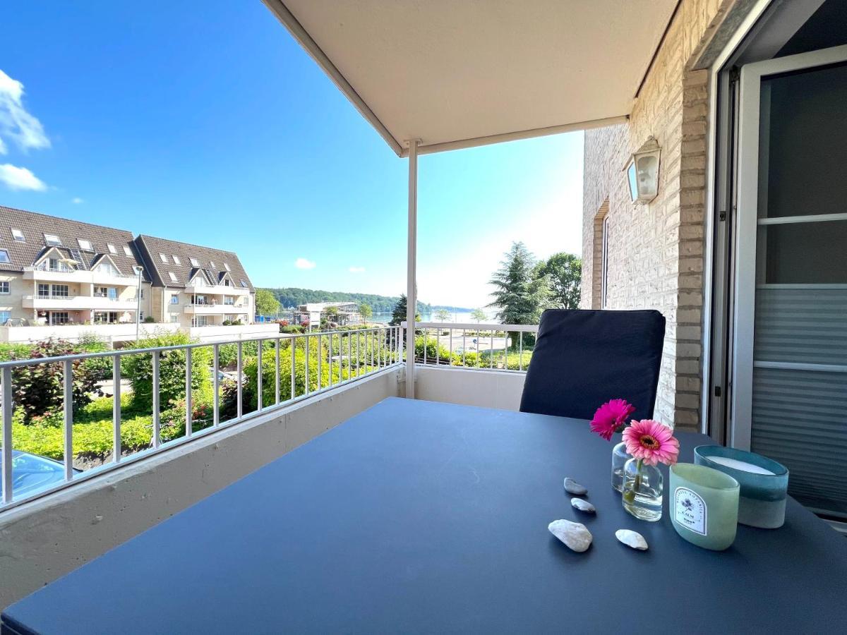 'Kapitaenslounge' Vollsanierte Fewo Mit Blick Auf Die Flensburger Foerde Harrislee Exterior photo